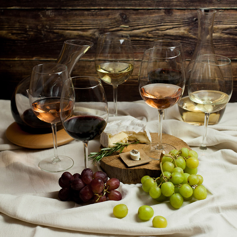 prova de vinhos degustação